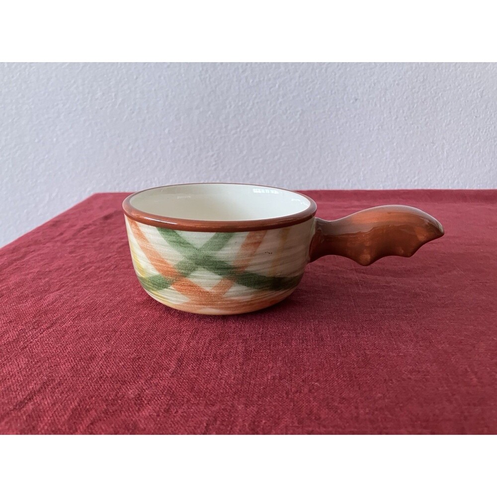Vintage 1940s/1950s Vernon Kilns Vernonware Homespun Plaid Chicken Pie Server